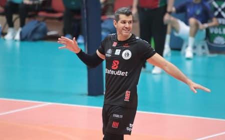 Sandro, levantador do Guarulhos (Foto: Divulgação/ Team GM)