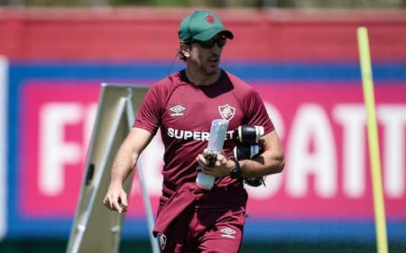 Zubeldía Fluminense treino
