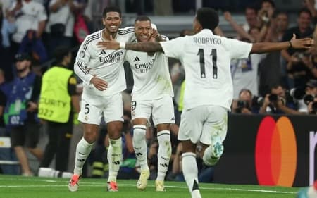 Bellingham, Rodrygo e Mbappé - Real Madrid