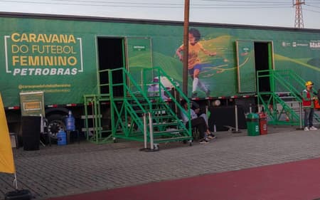 Caravana do Futebol Feminino chega a Porto Alegre
