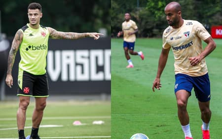 Coutinho - Vasco / Lucas Moura - São Paulo