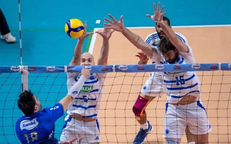 Cruzeiro é hexadecacampeão do Mineiro de vôlei masculino (Foto: Agência i7/ Sada Cruzeiro)