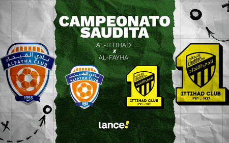 Al-Fayha x Al-Ittihad: onde assistir pelo Campeonato Saudita (Foto: Arte/Lance!)