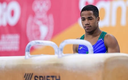 Ginasta Guilherme Augusto de Amorim Silva (Foto: Divulgação / CBG)