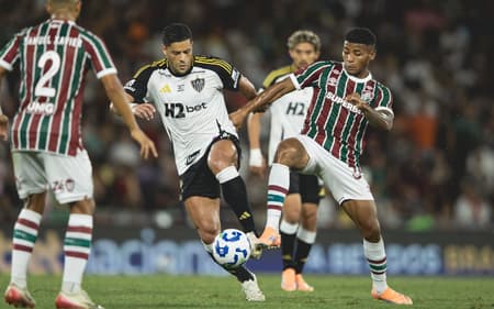 Hulk em derrota por 3 a 0 para o Fluminense (Foto: Pedro Souza / Atlético)