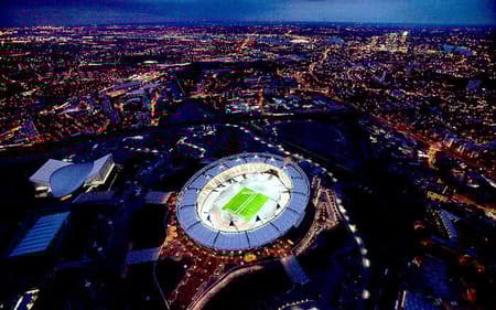 Estádio Olímpico de Londres há um ano do início dos Jogos Olímpicos (Foto: Locog/Reuters)