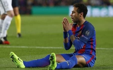 Imagens de Neymar pelo Barcelona