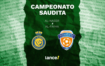 Al-Nassr x Al-Fayha: onde assistir pelo Campeonato Saudita (Foto: Arte/Lance!)