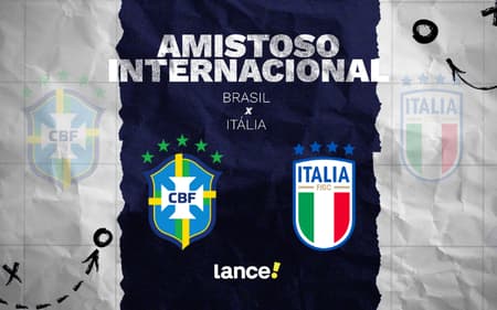 Brasil e Itália duelam em amistoso de futebol feminino.