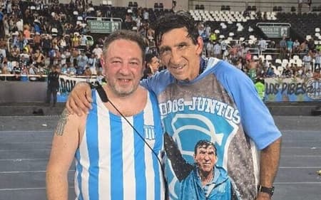 Torcedor do Racing (Foto: Arquivo pessoal)