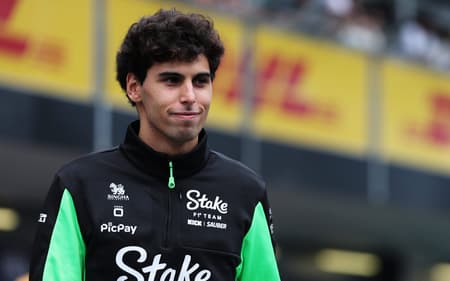 Gabriel Bortoleto no GP do Azerbaijão de F1, em Baku (Foto: Mark Thompson / Getty Images / Sauber Media Hub)