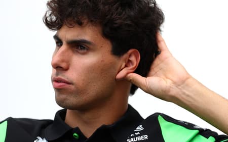 Gabriel Bortoleto, da Sauber, no GP da Itália de F1 (Foto: Andy Hone / LAT Images / Sauber Media Hub)