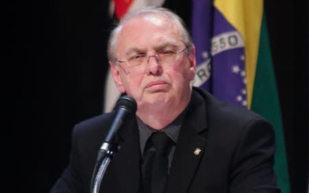 Osmar Stabile, presidente do Corinthians (Foto: Vinicius Nunes/Agência F8/Gazeta Press)