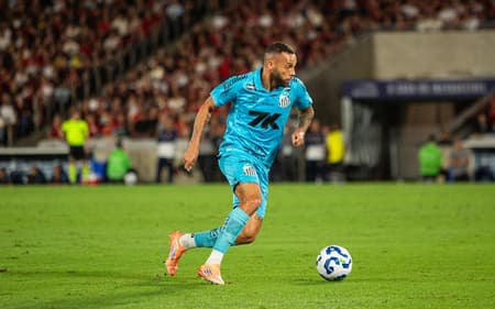 Guilherme acumula 42 jogos com a camisa do Santos nesta temporada. (Foto: Vyctor Santos/Pera Photo Press)
