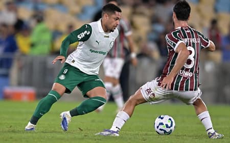 Palmeiras e Fluminense se enfrentaram no Maracanã (Foto:(Foto: AndrÃ© Fabiano/CÃ³digo 19/Gazeta Press)