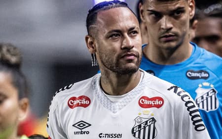 Santos de Neymar ficou no empate com o Sport (Foto: Raul Baretta/ Santos FC)