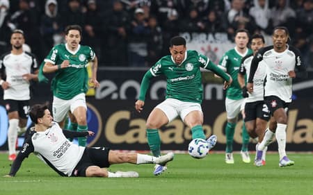 Corinthians é punido por arremessos de objetos na partida contra o Palmeiras (Foto: Cesar Greco/Palmeiras)