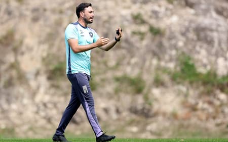 Davide Ancelotti é o técnico do Botafogo (Foto: Vítor Silva/Botafogo)