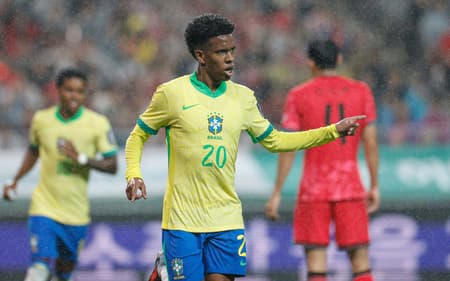 Estêvão atacante Seleção Brasileira Brasil