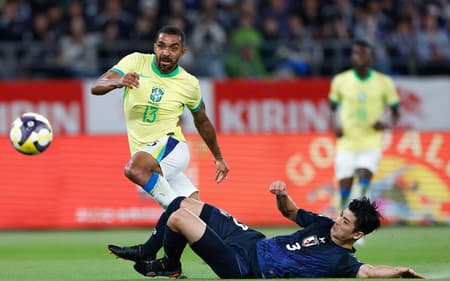 Paulo Henrique abriu o placar para o Brasil (Foto: Rafael Ribeiro/CBF)