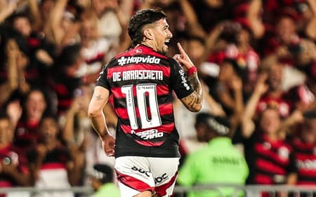 Arrascaeta comemora gol do Flamengo contra o Sport (Foto: Gilvan de Souza/Flamengo)