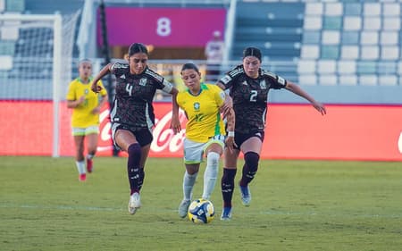 Brasil é superado pelo México na Copa do Mundo Feminina sub-17. (Foto: Fabio Souza / CBF)