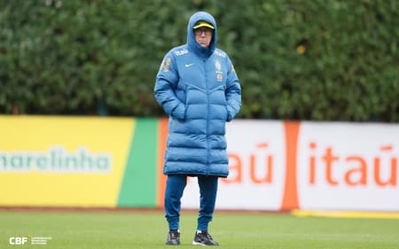 Carlo Ancelotti, técnico da Seleção Brasileira