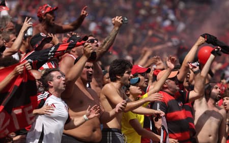 Torcida do Flamengo Mundial de Cubes Flamengo x Chelsea