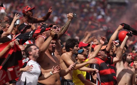 Torcida do Flamengo Mundial de Cubes Flamengo x Chelsea