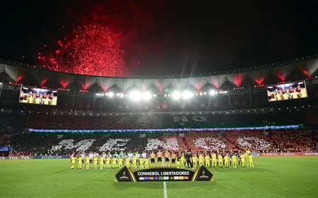 Flamengo x Racing Libertadores torcida Maracanã
