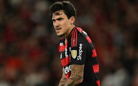 Ancelotti disse que não convocou Pedro, do Flamengo, por conta da lesão (Foto: Mauro PIMENTEL / AFP)
