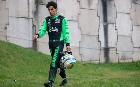 Bortoleto abandona GP do Brasil (Foto: Miguel Schincariol/ AFP)