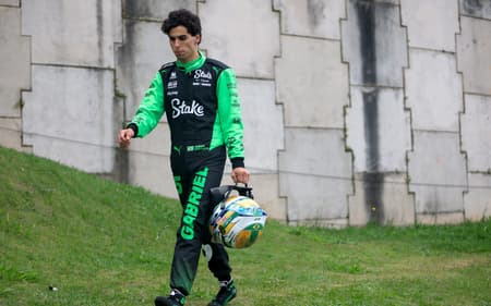 Bortoleto abandona GP do Brasil (Foto: Miguel Schincariol/ AFP)
