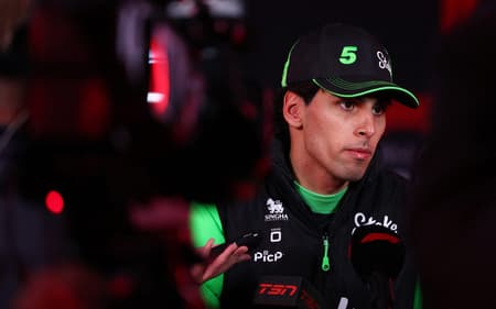 Gabriel Bortoleto no GP de Las Vegas de F1 (Foto: Peter Fox/Getty Images/AFP)