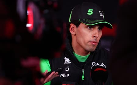 Gabriel Bortoleto no GP de Las Vegas de F1 (Foto: Peter Fox/Getty Images/AFP)