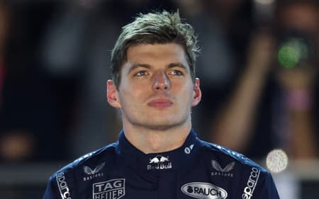 Max Verstappen foi o campeão do GP de Las Vegas (Foto: Patrick T. Fallon / AFP)