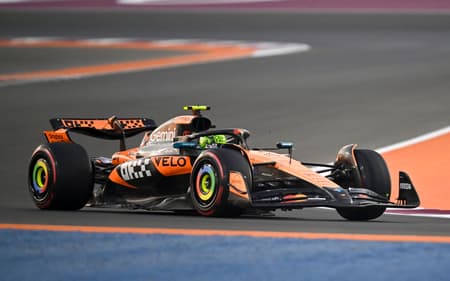 Lando Norris no GP do Catar de F1 (Foto: Mahmud Hams / AFP)