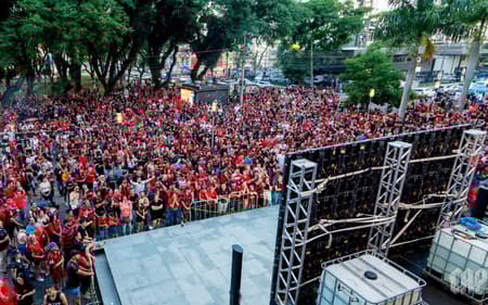 Athletico telão Arena da Baixada