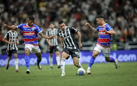 Partida entre Atlético-MG e Fortaleza, pelo Brasileirão (Foto: Pedro Souza/Atlético)