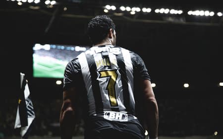 Atlético faz homenagem para Hulk na Arena MRV (Pedro Souza / Atlético