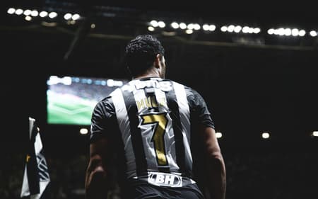 Atlético faz homenagem para Hulk na Arena MRV (Pedro Souza / Atlético