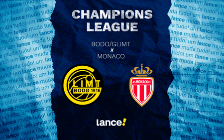 Bodo/Glimt x Monaco pela 4ª rodada da Champions League (Arte: Lance!)