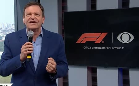 F1 na Band em 2025 (Foto: Reprodução/Band)