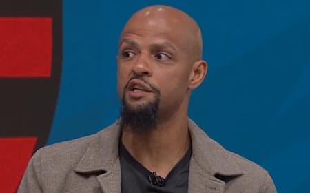 Felipe Melo analisou a partida entre Flamengo x São Paulo (Foto: Reprodução Sportv)