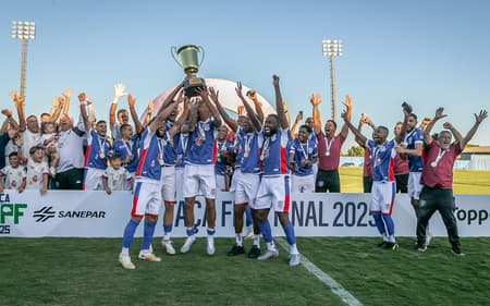 Cianorte campeão Taça FPF