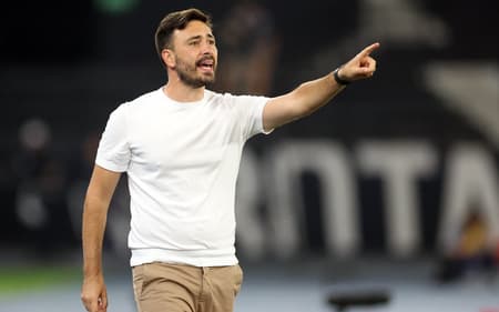 Davide Ancelotti é o técnico do Botafogo (Foto: Vitor Silva/Botafogo)