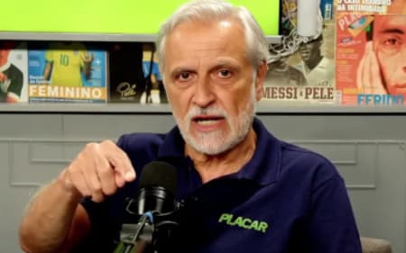 Fábio Sormani em edição do podcast Placar