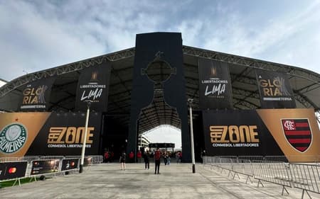 Fan Zone Libertadores Palmeiras Flamengo