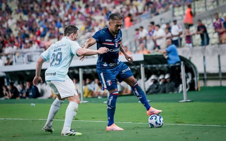 Partida entre Fortaleza e Grêmio, pelo Brasileirão (Foto: Mateus Lotif/Fortaleza EC)