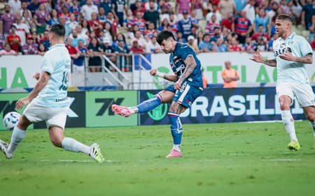 Partida entre Fortaleza e Grêmio, pelo Brasileirão (Foto: Mateus Lotif/Fortaleza EC)